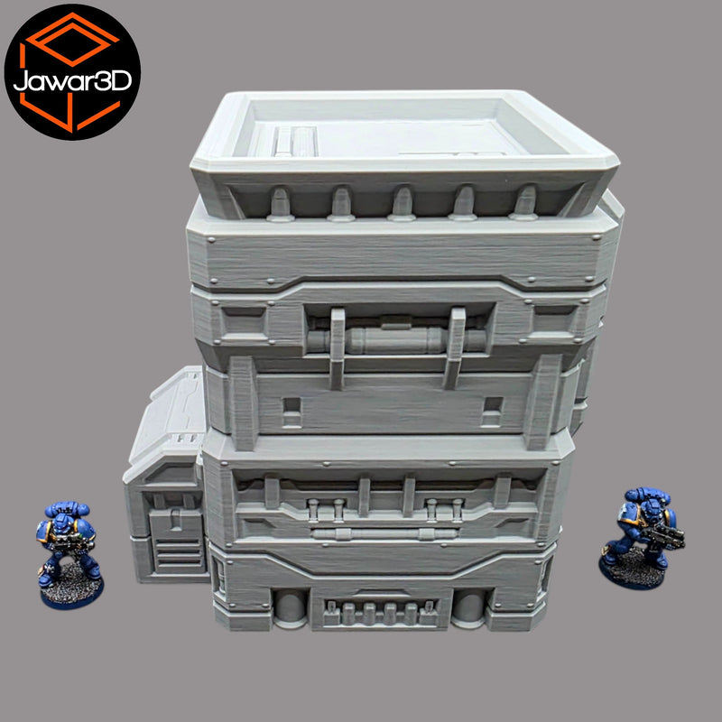 Power Plant - 28mm Wargaming Scatter Terrain Scenery Tabletop Miniature - Only-Games