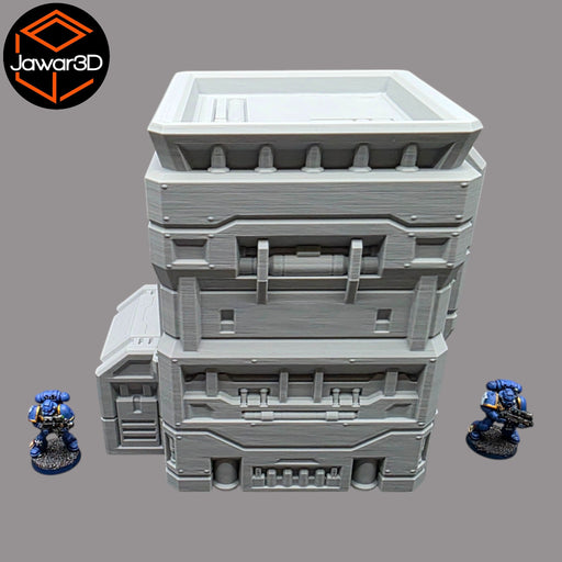 Power Plant - 28mm Wargaming Scatter Terrain Scenery Tabletop Miniature - Only-Games