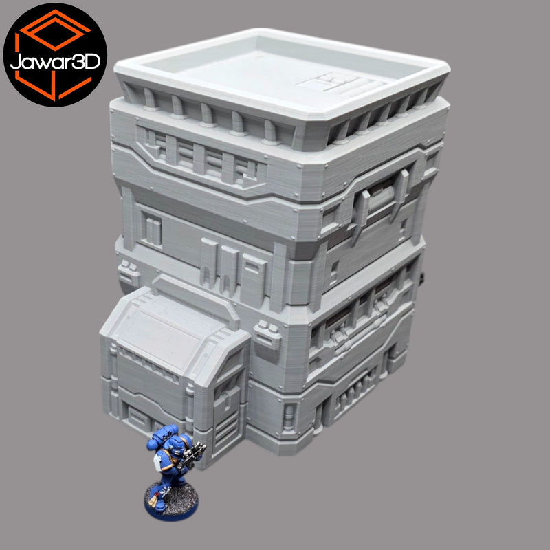 Power Plant - 28mm Wargaming Scatter Terrain Scenery Tabletop Miniature - Only-Games