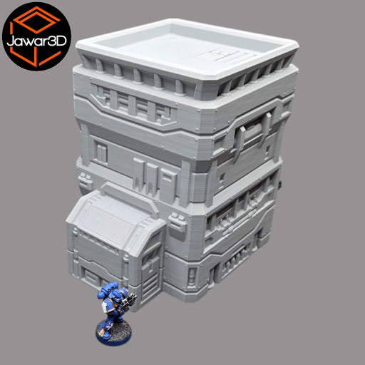 Power Plant - 28mm Wargaming Scatter Terrain Scenery Tabletop Miniature - Only-Games