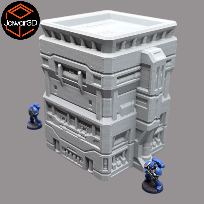 Power Plant - 28mm Wargaming Scatter Terrain Scenery Tabletop Miniature - Only-Games