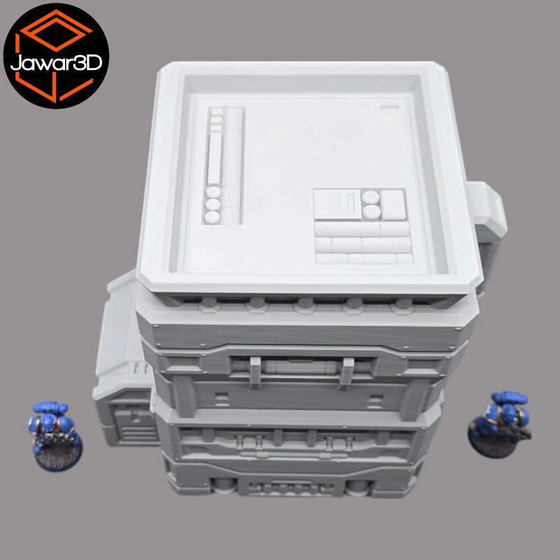 Power Plant - 28mm Wargaming Scatter Terrain Scenery Tabletop Miniature - Only-Games