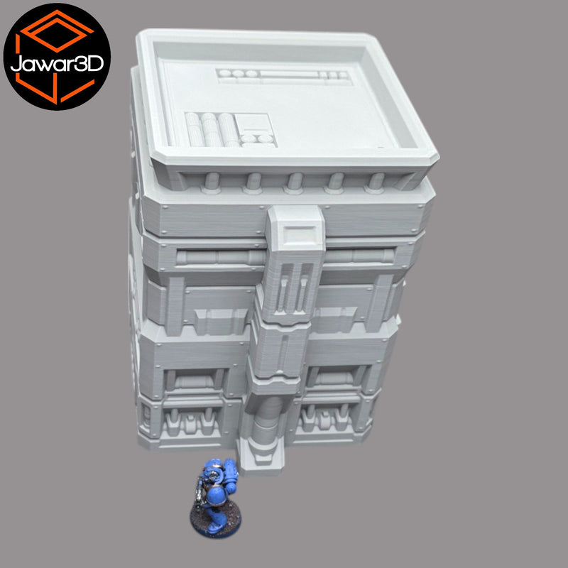 Power Plant - 28mm Wargaming Scatter Terrain Scenery Tabletop Miniature - Only-Games