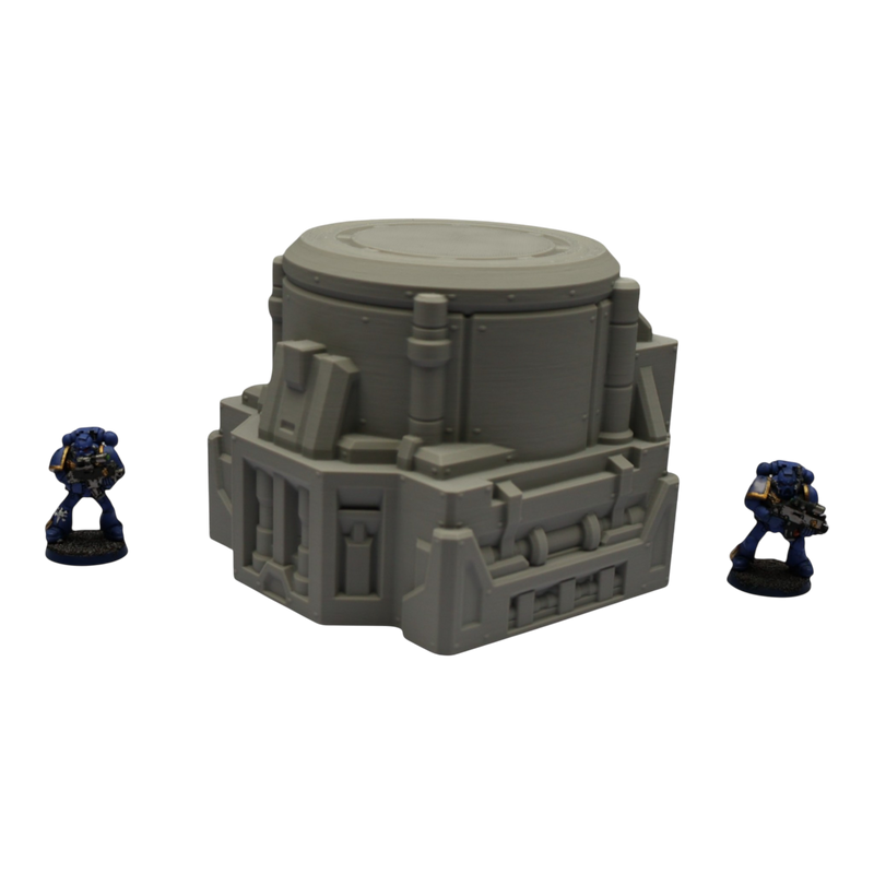 Silo - 28mm Wargaming Scatter Terrain Scenery Tabletop Grimdark - Only-Games