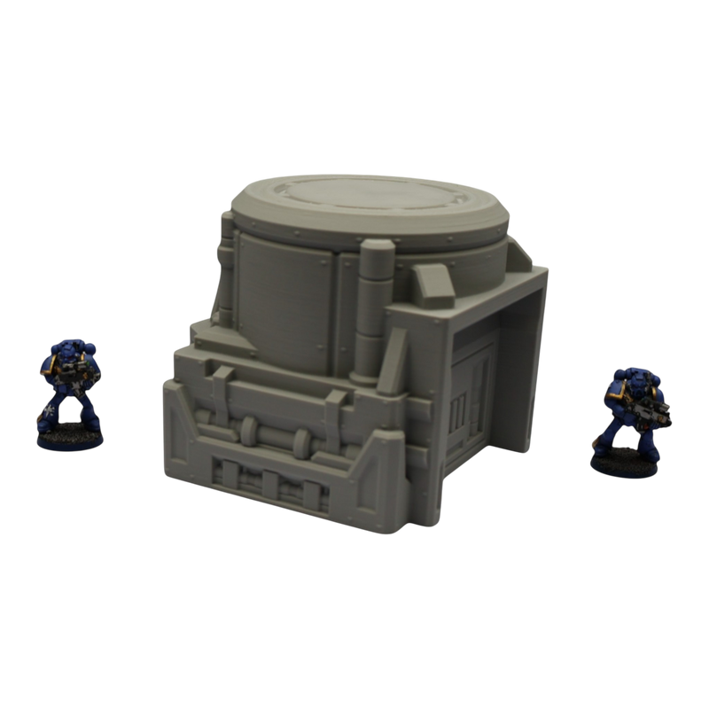 Silo - 28mm Wargaming Scatter Terrain Scenery Tabletop Grimdark - Only-Games