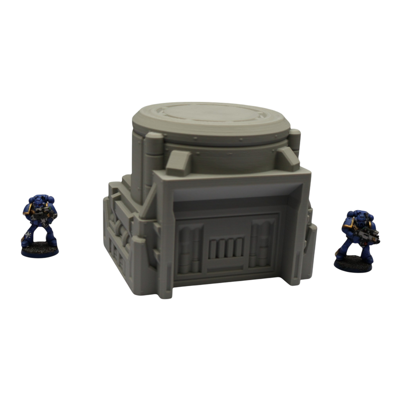 Silo - 28mm Wargaming Scatter Terrain Scenery Tabletop Grimdark - Only-Games