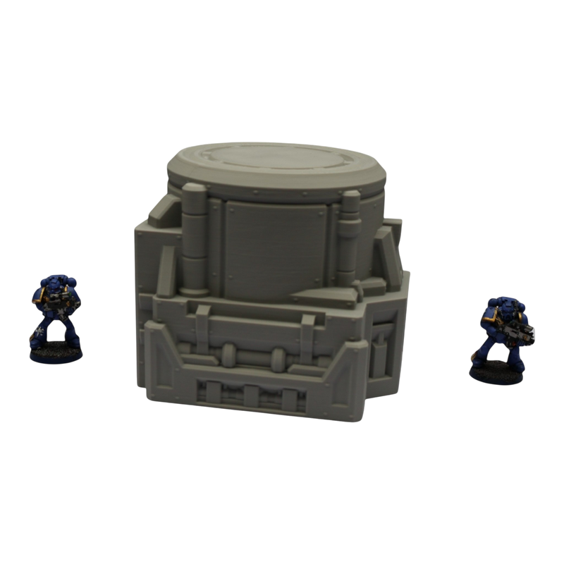 Silo - 28mm Wargaming Scatter Terrain Scenery Tabletop Grimdark - Only-Games