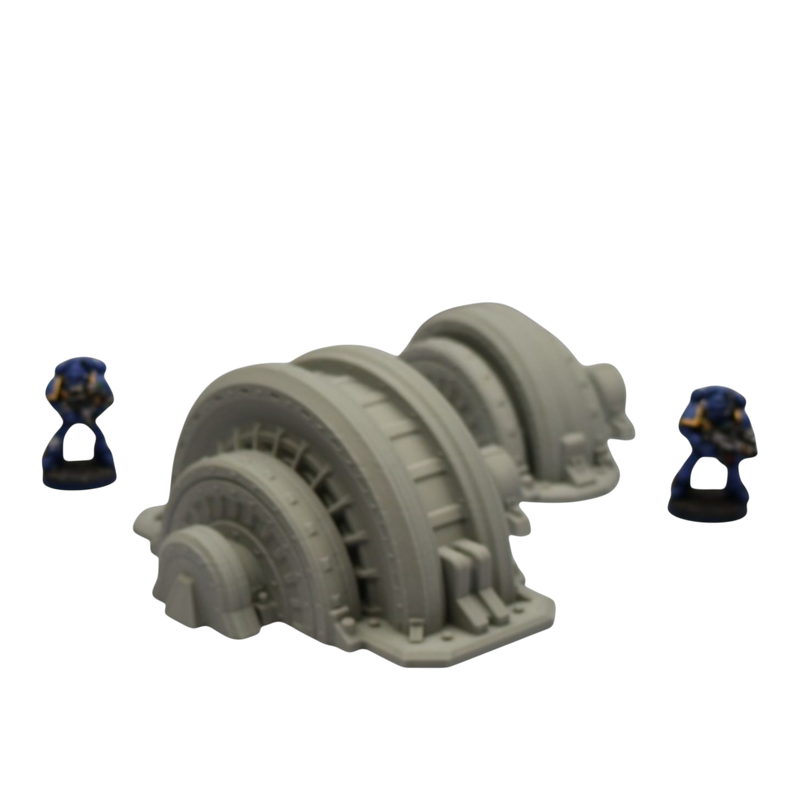 Steam Turbine - 28mm Wargaming Scatter Terrain Scenery Tabletop Grimdark - Only-Games