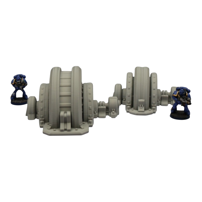 Steam Turbine - 28mm Wargaming Scatter Terrain Scenery Tabletop Grimdark - Only-Games