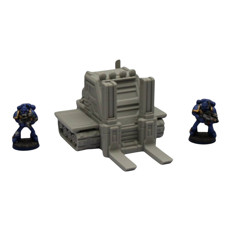 Forklift - 28mm Wargaming Scatter Terrain Scenery Tabletop Grimdark - Only-Games