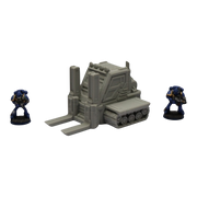 Forklift - 28mm Wargaming Scatter Terrain Scenery Tabletop Grimdark - Only-Games