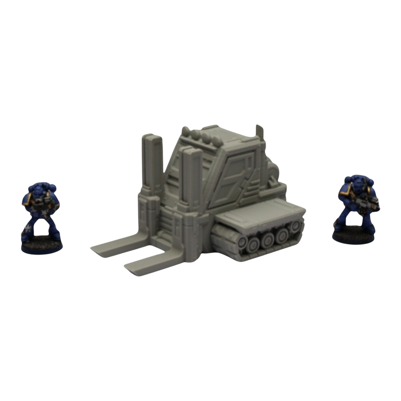 Forklift - 28mm Wargaming Scatter Terrain Scenery Tabletop Grimdark - Only-Games
