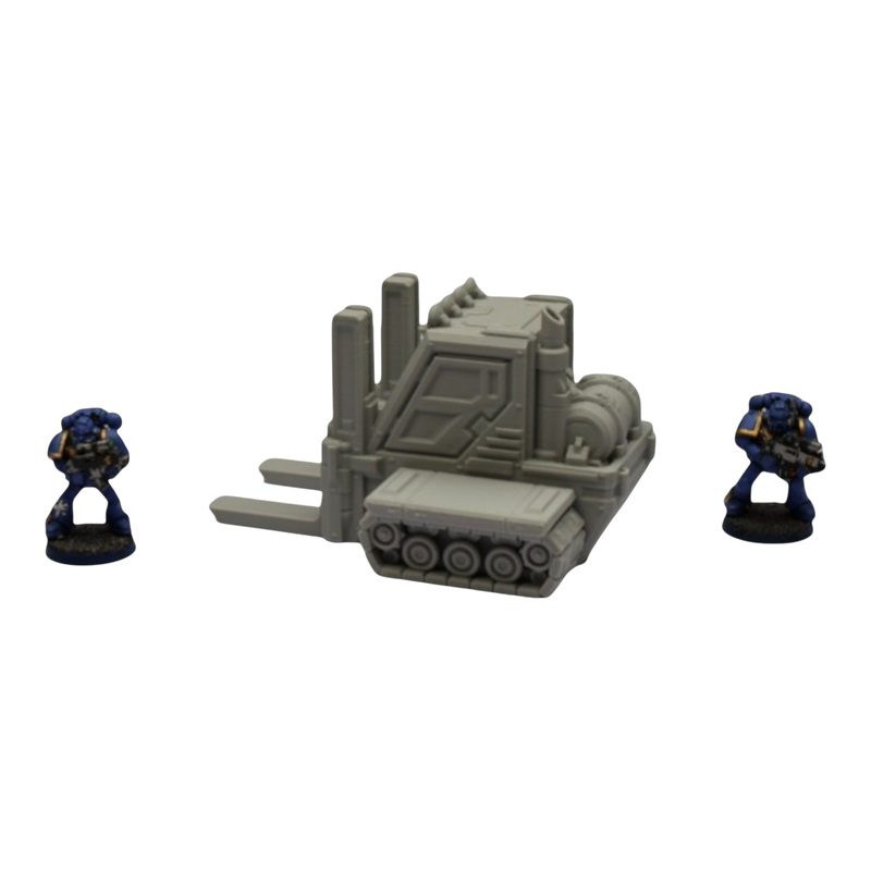 Forklift - 28mm Wargaming Scatter Terrain Scenery Tabletop Grimdark - Only-Games