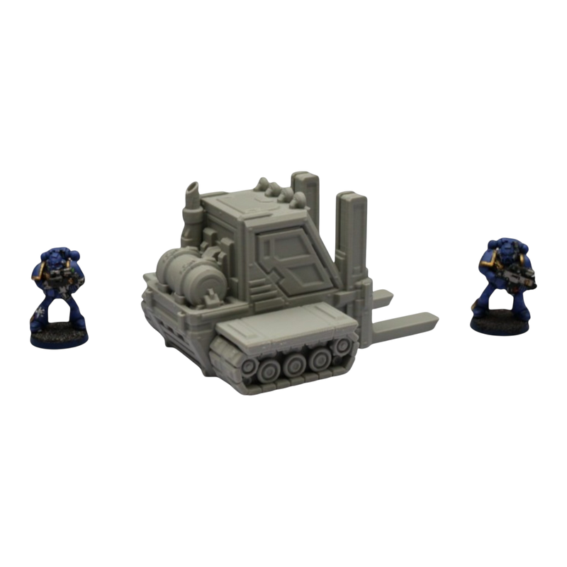 Forklift - 28mm Wargaming Scatter Terrain Scenery Tabletop Grimdark - Only-Games