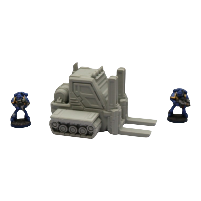 Forklift - 28mm Wargaming Scatter Terrain Scenery Tabletop Grimdark - Only-Games