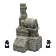 Control Station #1 - 28mm Wargaming Scatter Terrain Scenery Tabletop Grimdark - Only-Games