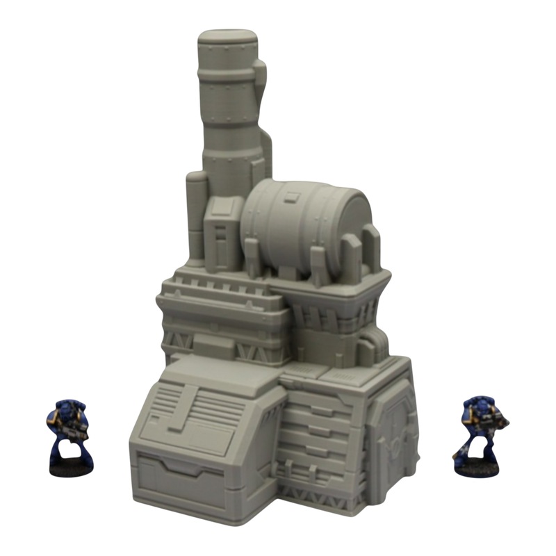 Control Station #1 - 28mm Wargaming Scatter Terrain Scenery Tabletop Grimdark - Only-Games