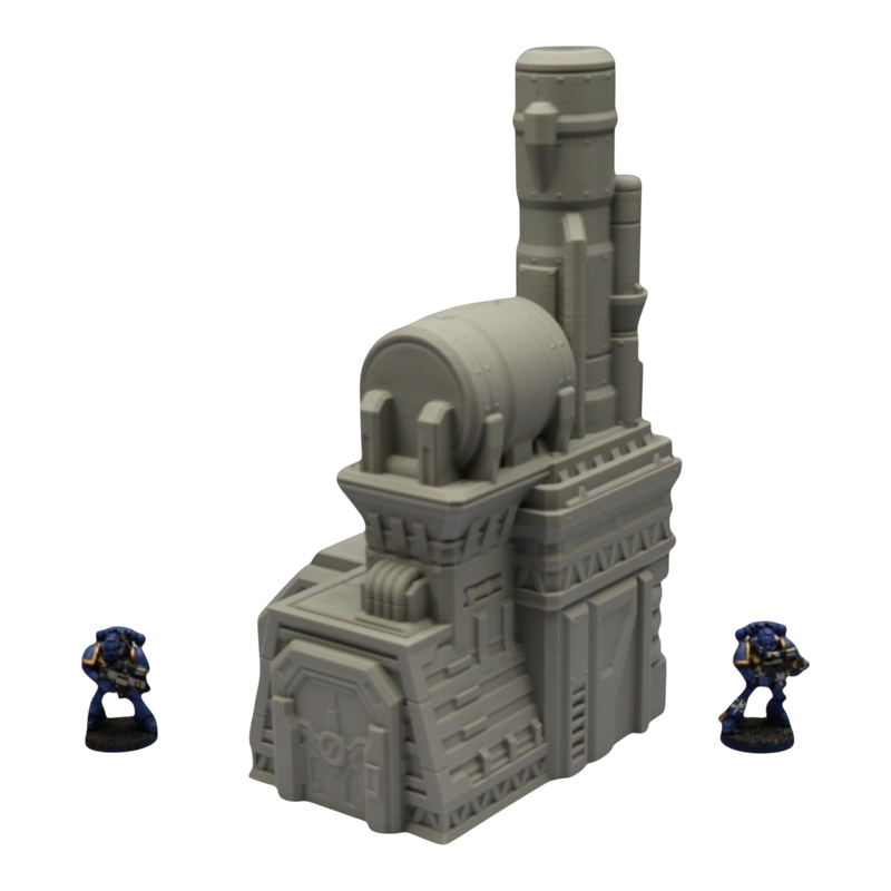 Control Station #1 - 28mm Wargaming Scatter Terrain Scenery Tabletop Grimdark - Only-Games