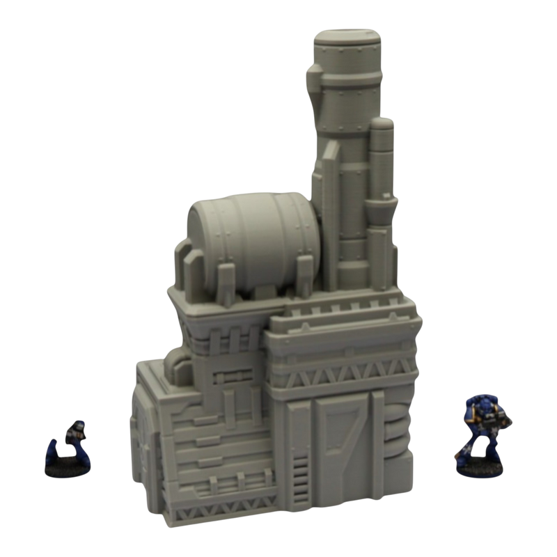 Control Station #1 - 28mm Wargaming Scatter Terrain Scenery Tabletop Grimdark - Only-Games