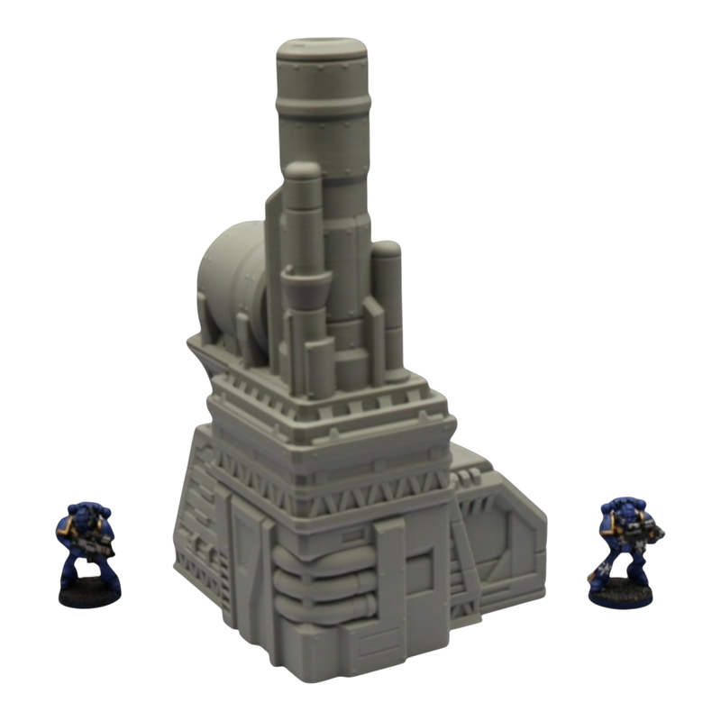 Control Station #1 - 28mm Wargaming Scatter Terrain Scenery Tabletop Grimdark - Only-Games