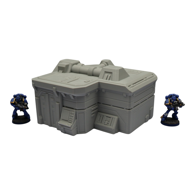 Control Station #2 - 28mm Wargaming Scatter Terrain Scenery Tabletop Grimdark - Only-Games