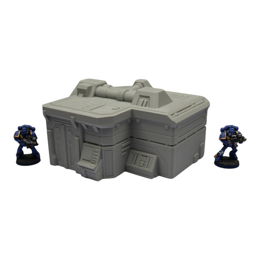 Control Station #2 - 28mm Wargaming Scatter Terrain Scenery Tabletop Grimdark - Only-Games