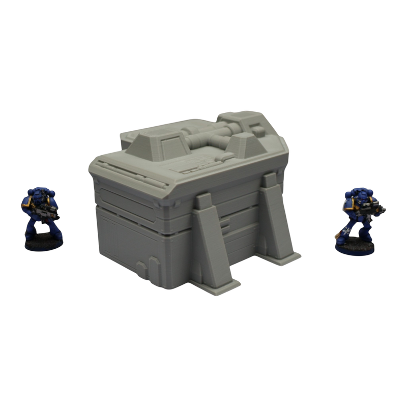 Control Station #2 - 28mm Wargaming Scatter Terrain Scenery Tabletop Grimdark - Only-Games