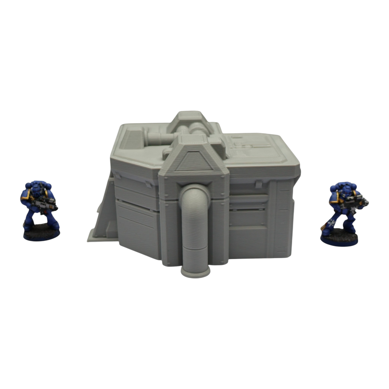 Control Station #2 - 28mm Wargaming Scatter Terrain Scenery Tabletop Grimdark - Only-Games