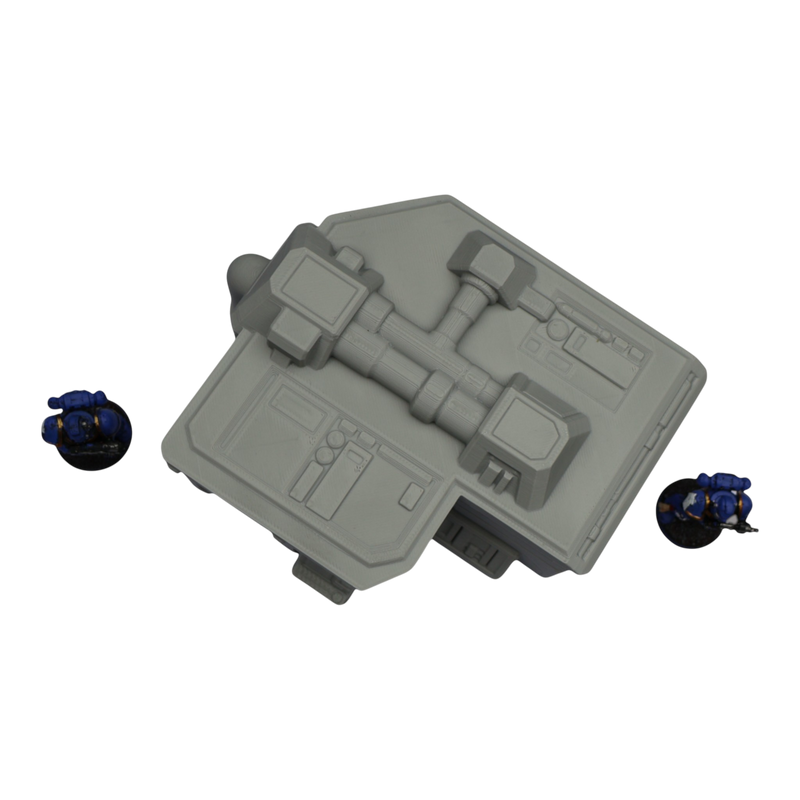 Control Station #2 - 28mm Wargaming Scatter Terrain Scenery Tabletop Grimdark - Only-Games
