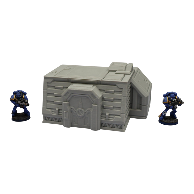 Control Station #3 - 28mm Wargaming Scatter Terrain Scenery Tabletop Grimdark - Only-Games