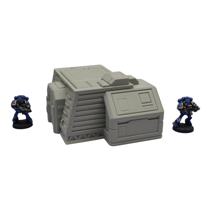 Control Station #3 - 28mm Wargaming Scatter Terrain Scenery Tabletop Grimdark - Only-Games