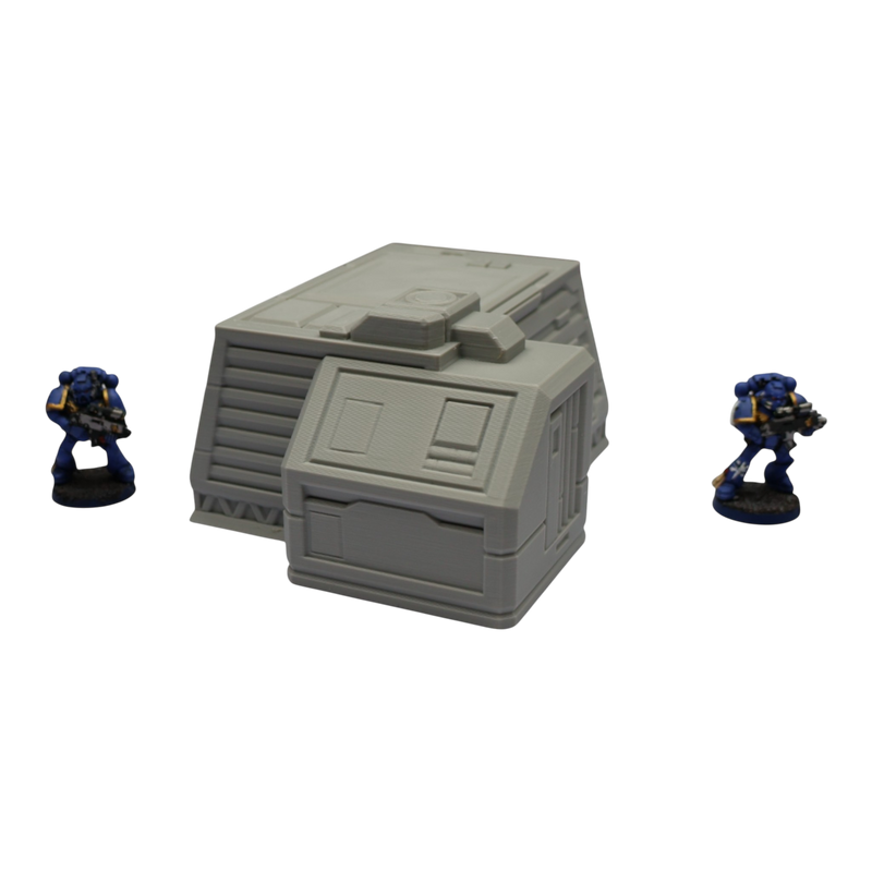 Control Station #3 - 28mm Wargaming Scatter Terrain Scenery Tabletop Grimdark - Only-Games