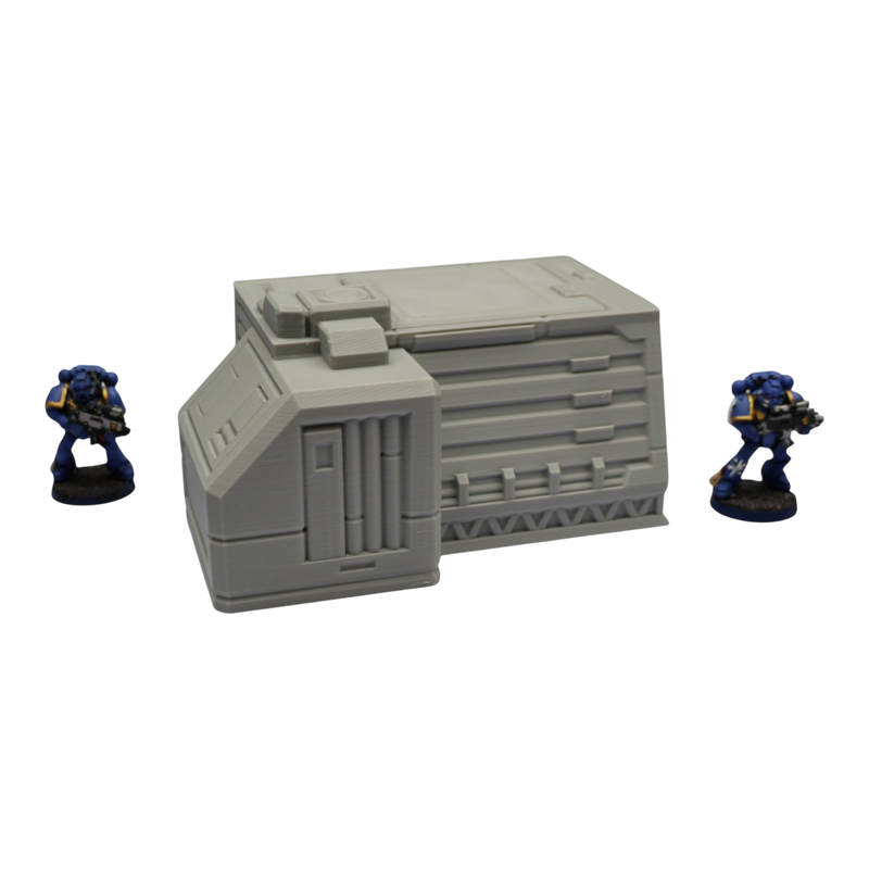 Control Station #3 - 28mm Wargaming Scatter Terrain Scenery Tabletop Grimdark - Only-Games