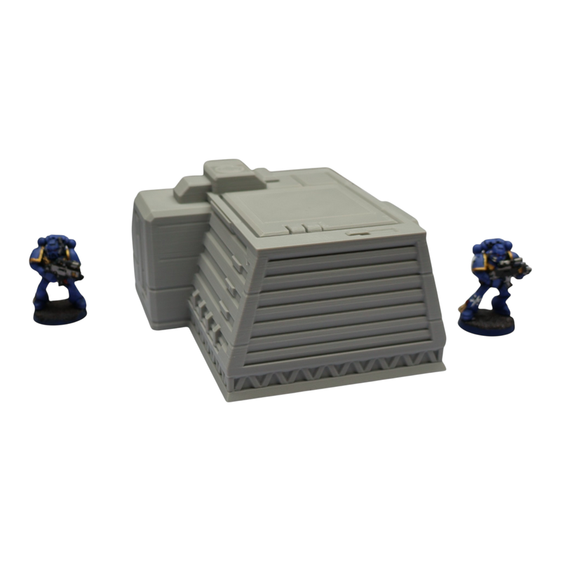 Control Station #3 - 28mm Wargaming Scatter Terrain Scenery Tabletop Grimdark - Only-Games