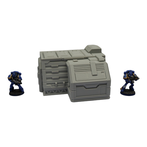 Control Station #4 - 28mm Wargaming Scatter Terrain Scenery Tabletop Grimdark - Only-Games