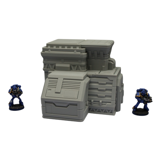 Control Station #5 - 28mm Wargaming Scatter Terrain Scenery Tabletop Grimdark - Only-Games