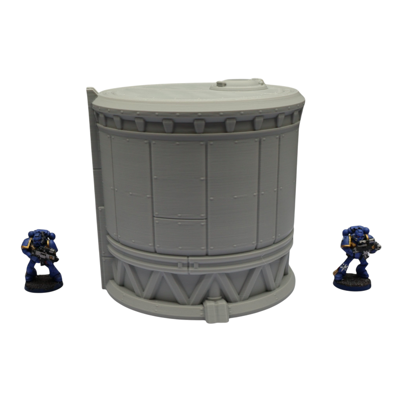Silo #2 - 28mm Wargaming Scatter Terrain Scenery Tabletop Grimdark - Only-Games