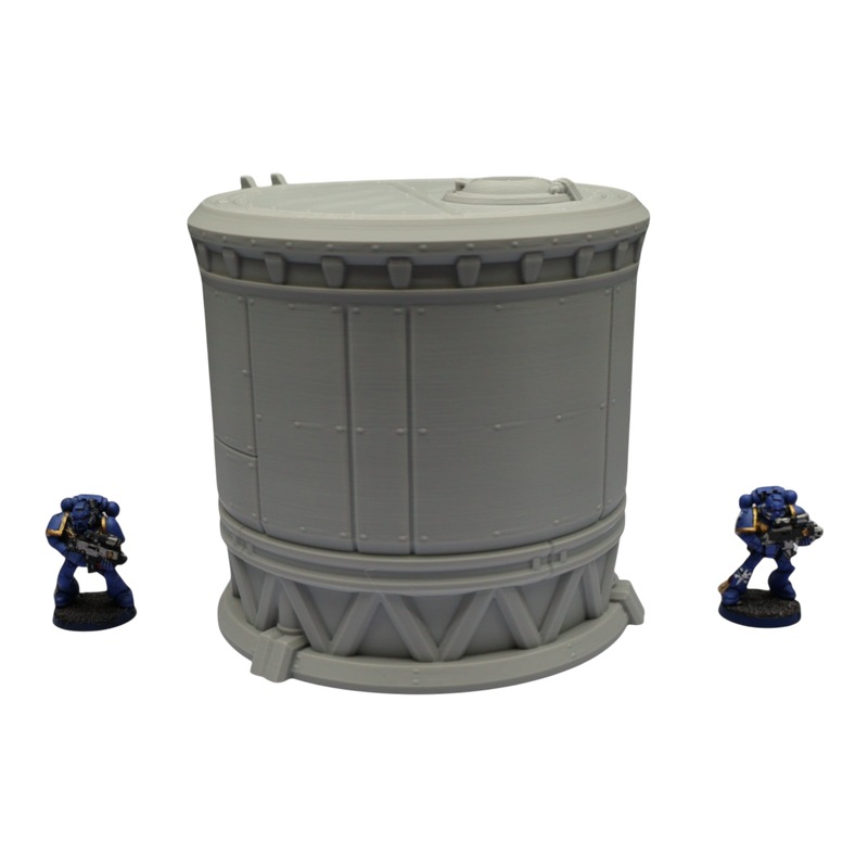 Silo #2 - 28mm Wargaming Scatter Terrain Scenery Tabletop Grimdark - Only-Games