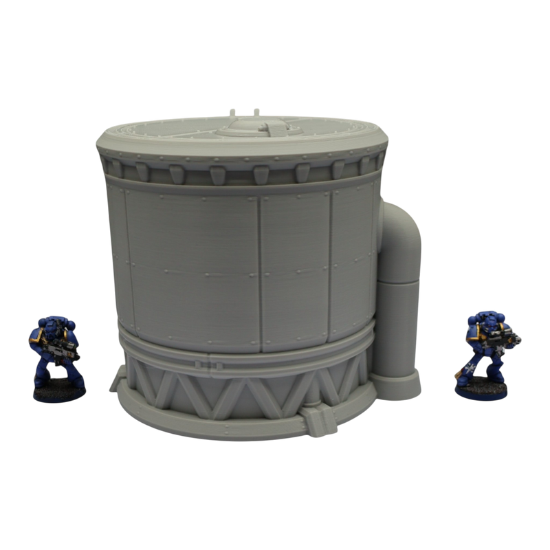 Silo #2 - 28mm Wargaming Scatter Terrain Scenery Tabletop Grimdark - Only-Games