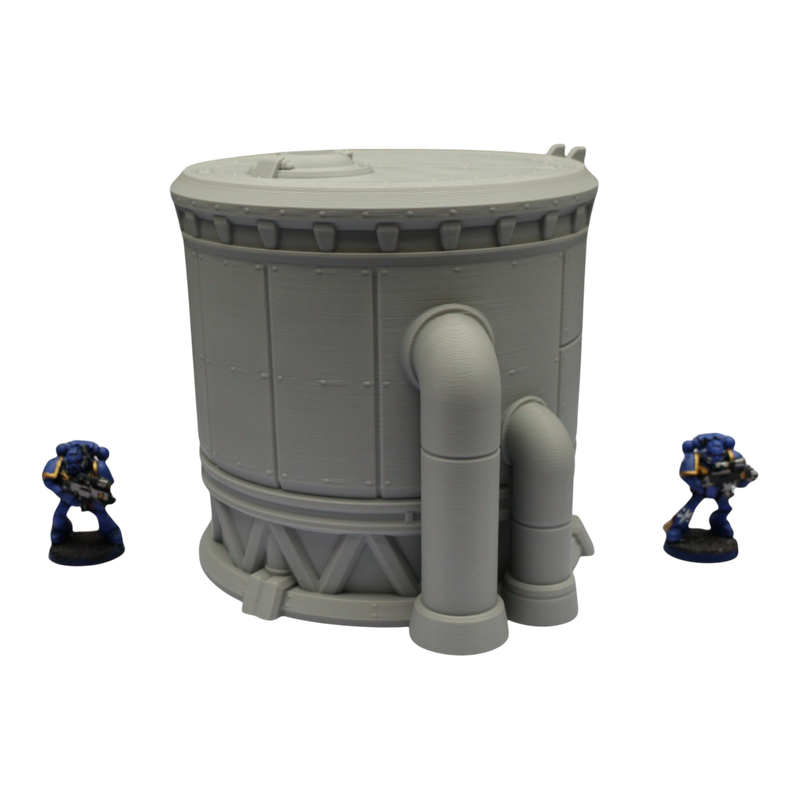Silo #2 - 28mm Wargaming Scatter Terrain Scenery Tabletop Grimdark - Only-Games