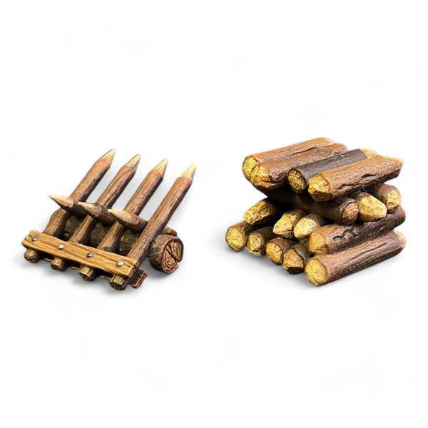 Log barricades - Only-Games