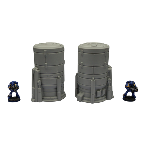 Silo #3 - 28mm Wargaming Scatter Terrain Scenery Tabletop Grimdark - Only-Games