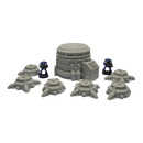 Turbine Fans - 28mm Wargaming Scatter Terrain Scenery Tabletop Grimdark - Only-Games