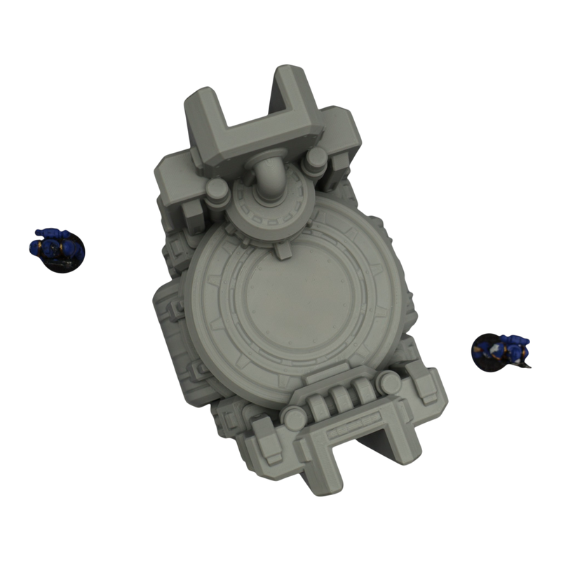 Nuclear Pump #3 - 28mm Wargaming Scatter Terrain Scenery Tabletop Grimdark - Only-Games