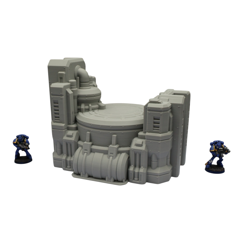 Nuclear Pump #3 - 28mm Wargaming Scatter Terrain Scenery Tabletop Grimdark - Only-Games