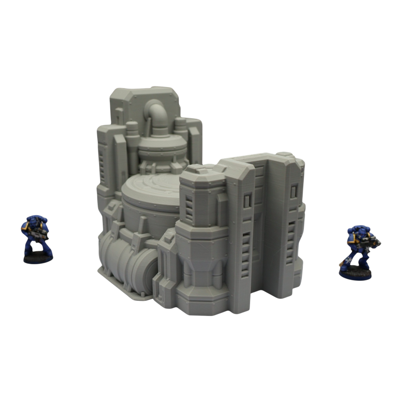 Nuclear Pump #3 - 28mm Wargaming Scatter Terrain Scenery Tabletop Grimdark - Only-Games