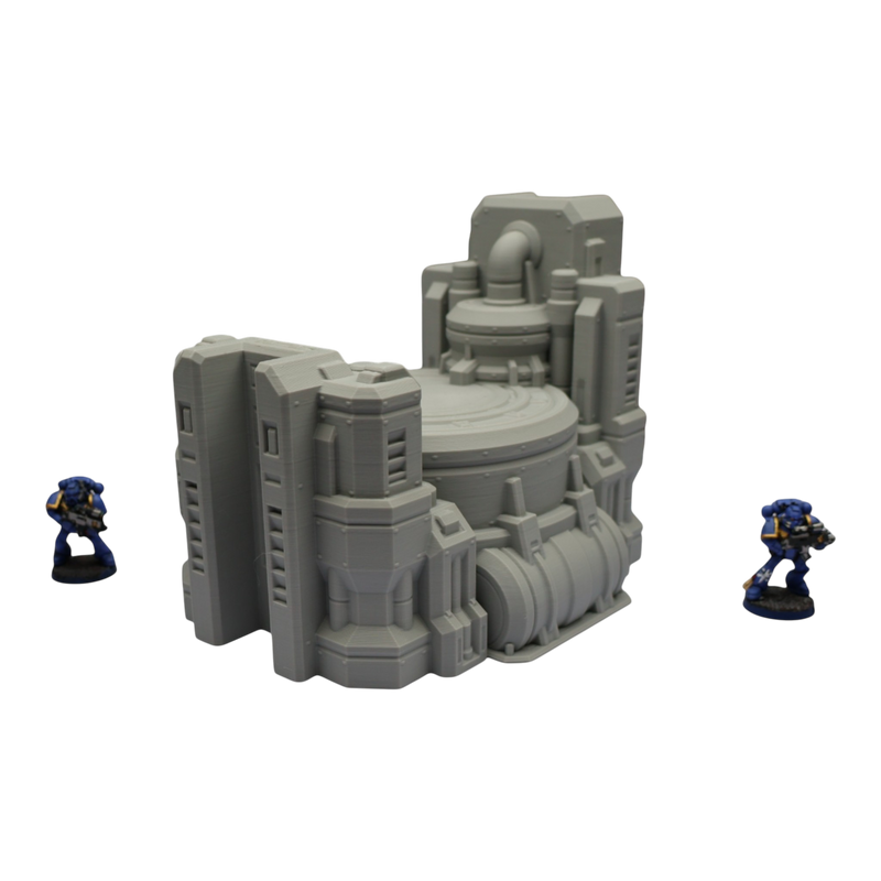 Nuclear Pump #3 - 28mm Wargaming Scatter Terrain Scenery Tabletop Grimdark - Only-Games