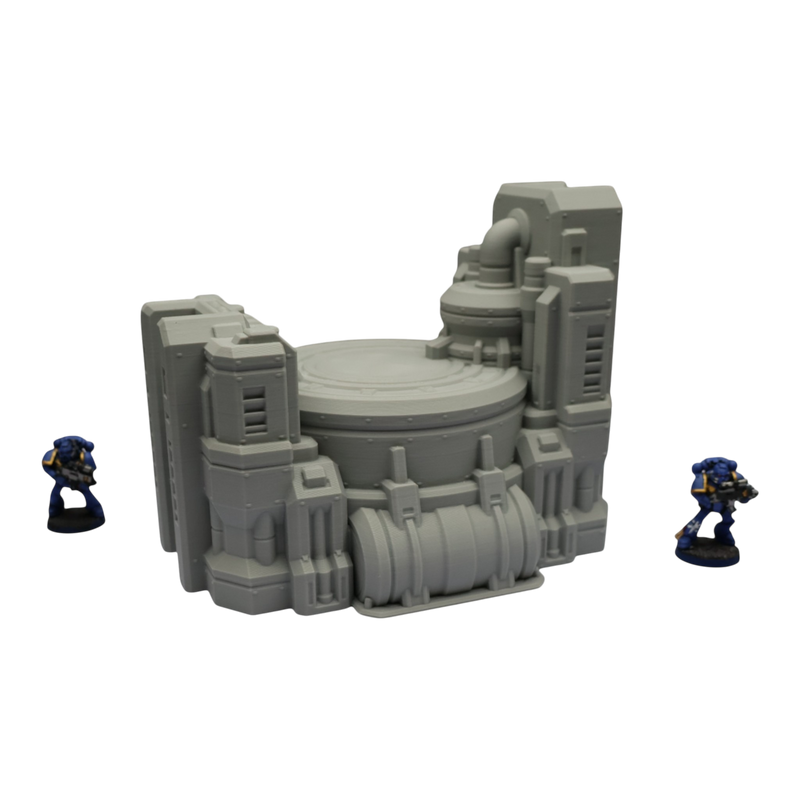 Nuclear Pump #3 - 28mm Wargaming Scatter Terrain Scenery Tabletop Grimdark - Only-Games