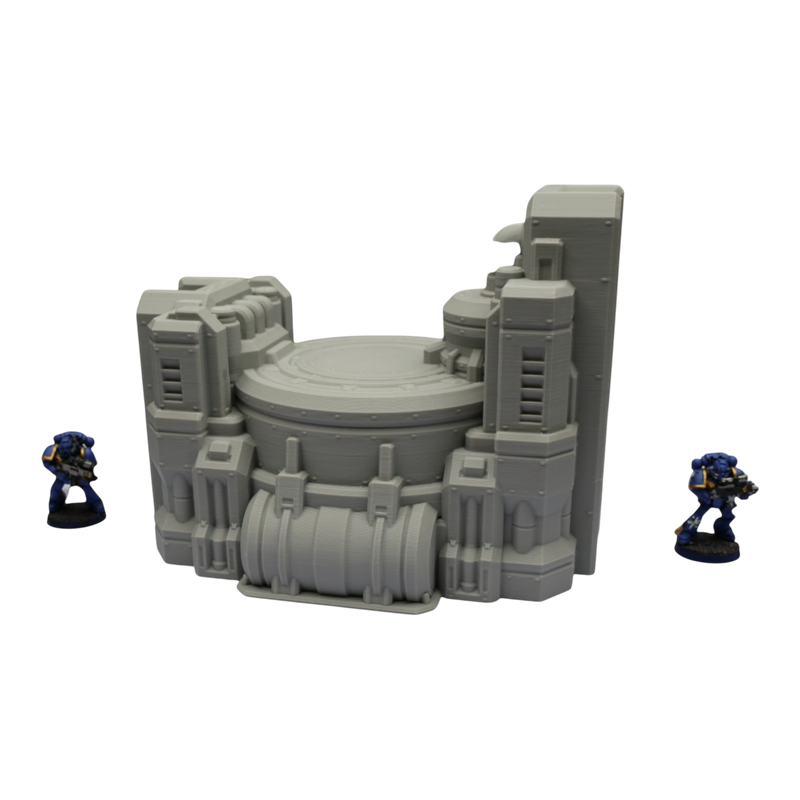 Nuclear Pump #3 - 28mm Wargaming Scatter Terrain Scenery Tabletop Grimdark - Only-Games