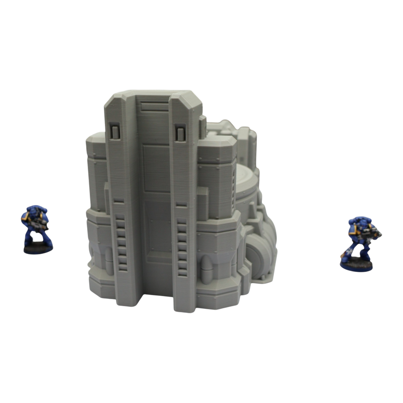 Nuclear Pump #3 - 28mm Wargaming Scatter Terrain Scenery Tabletop Grimdark - Only-Games